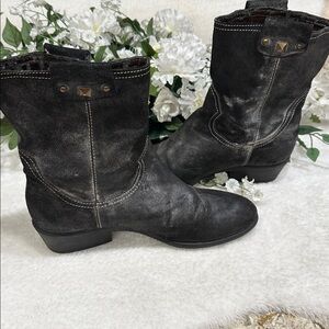 Handcrafted leather boots